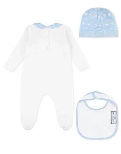 PHILIPP PLEIN BABYGROW+BIB+HAT> Abbigliamento