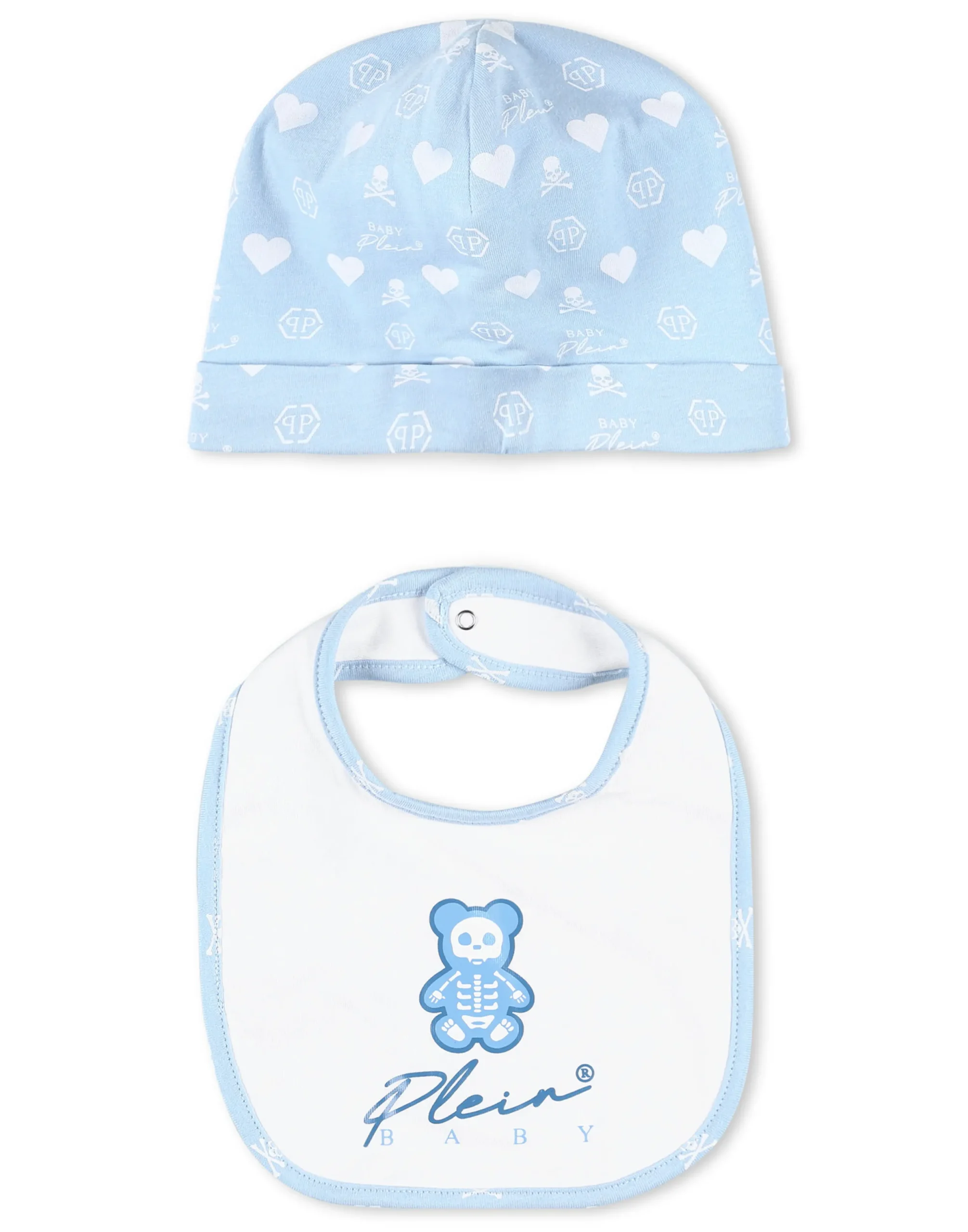 PHILIPP PLEIN BABYGROW+BIB+HAT> Abbigliamento