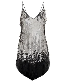 PHILIPP PLEIN Backless Mini Dress Paillettes>Donna Abiti E Gonne