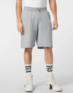 PHILIPP PLEIN Baggy Fit Shorts Iconic Plein><noscript><img data-lazyloaded=