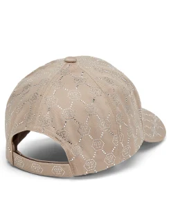 PHILIPP PLEIN Basball Hat Crystal Monogram><noscript><img data-lazyloaded=