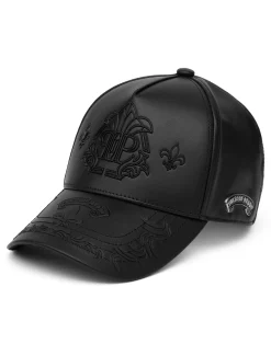 PHILIPP PLEIN Baseball Cap Gothic Plein>Uomo Cappelli E Berretti