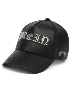 PHILIPP PLEIN Baseball Cap Gothic Plein>Uomo Cappelli E Berretti