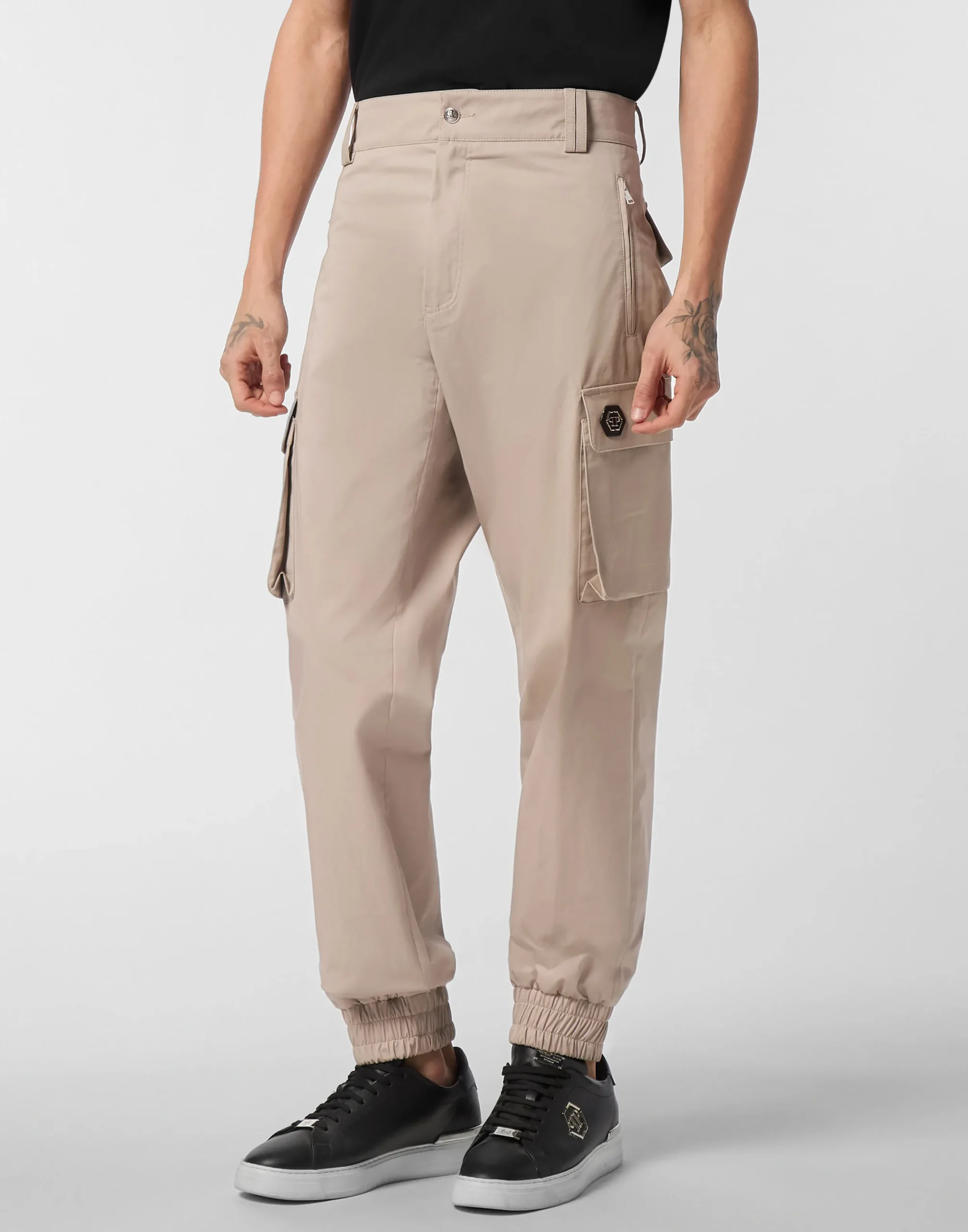 PHILIPP PLEIN Basic Cargo Joggers>Uomo Street Couture