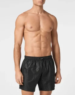 PHILIPP PLEIN Beachwear Short Trousers>Uomo Moda Mare