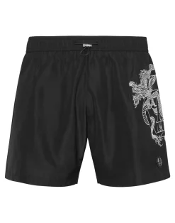 PHILIPP PLEIN Beachwear Short Trousers Dragon>Uomo Moda Mare