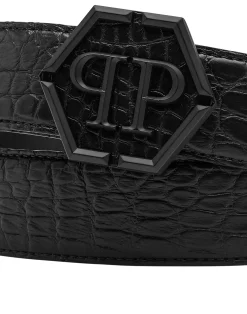 PHILIPP PLEIN Belt Matt Croco Luxury>Uomo Cinture