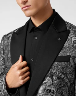 PHILIPP PLEIN Blazer Lord fit Tattoo><noscript><img data-lazyloaded=