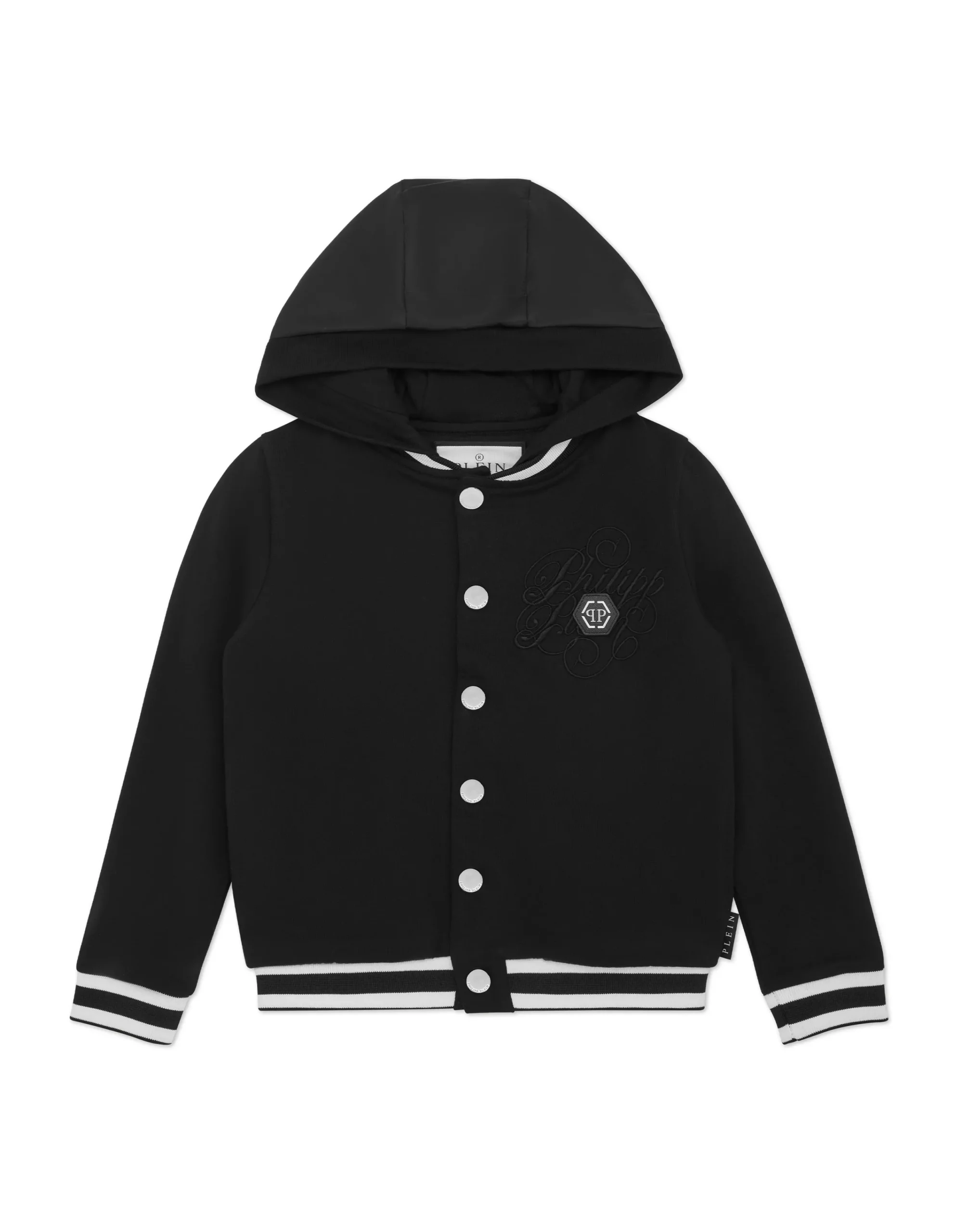 PHILIPP PLEIN Bomber Hoodie Jacket>Bambino Abbigliamento