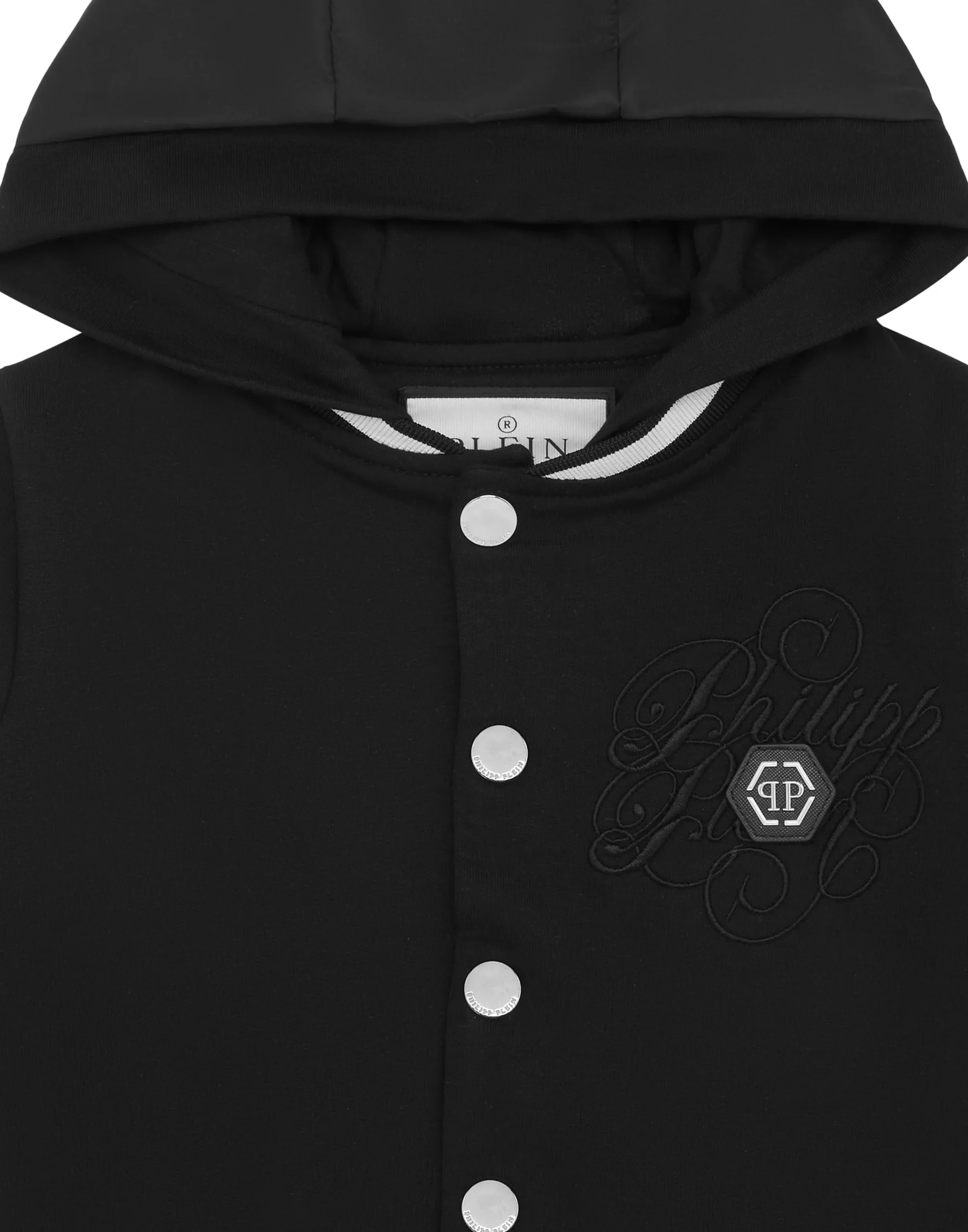PHILIPP PLEIN Bomber Hoodie Jacket>Bambino Abbigliamento