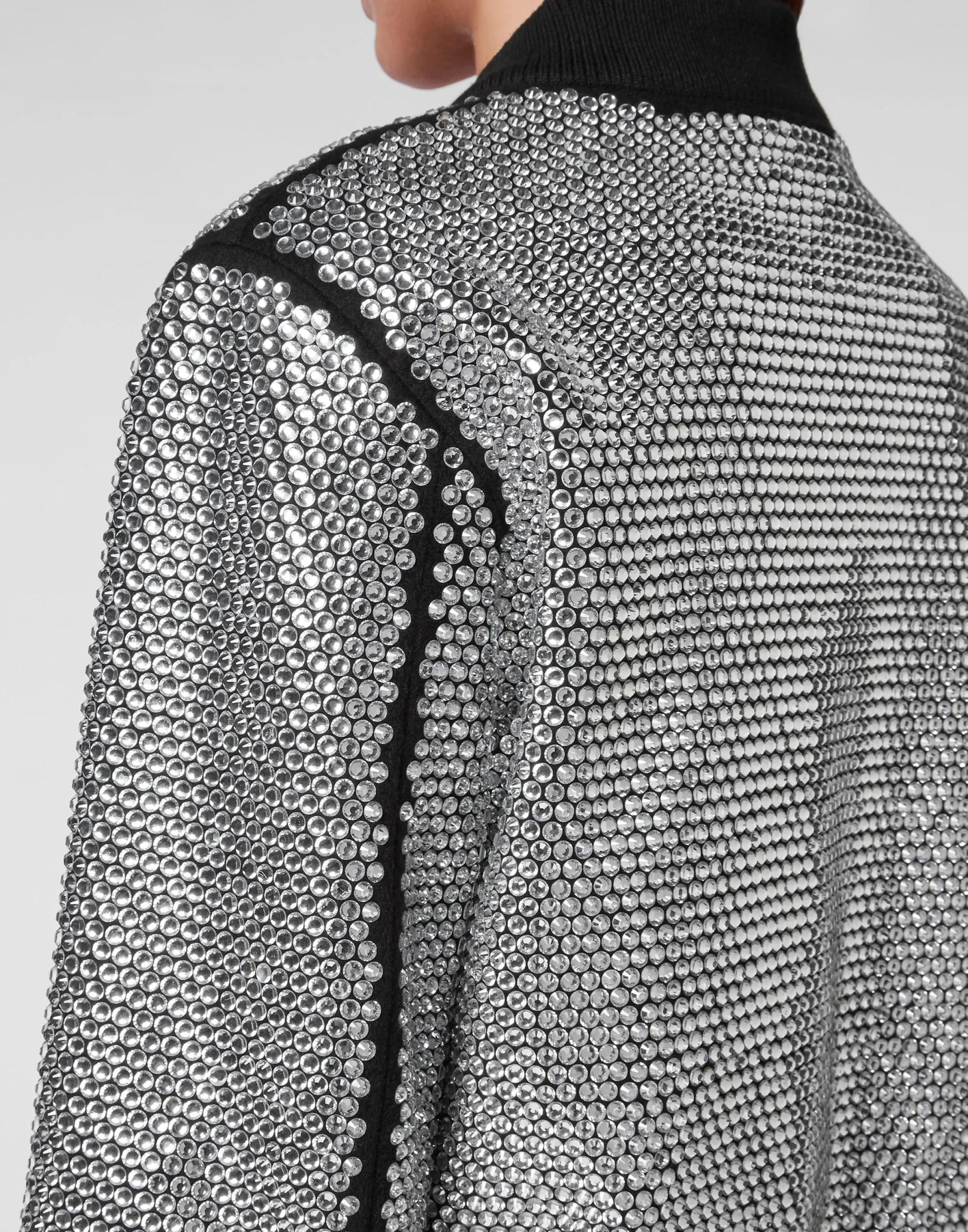 PHILIPP PLEIN Bomber with Crystals>Donna Giubbotti