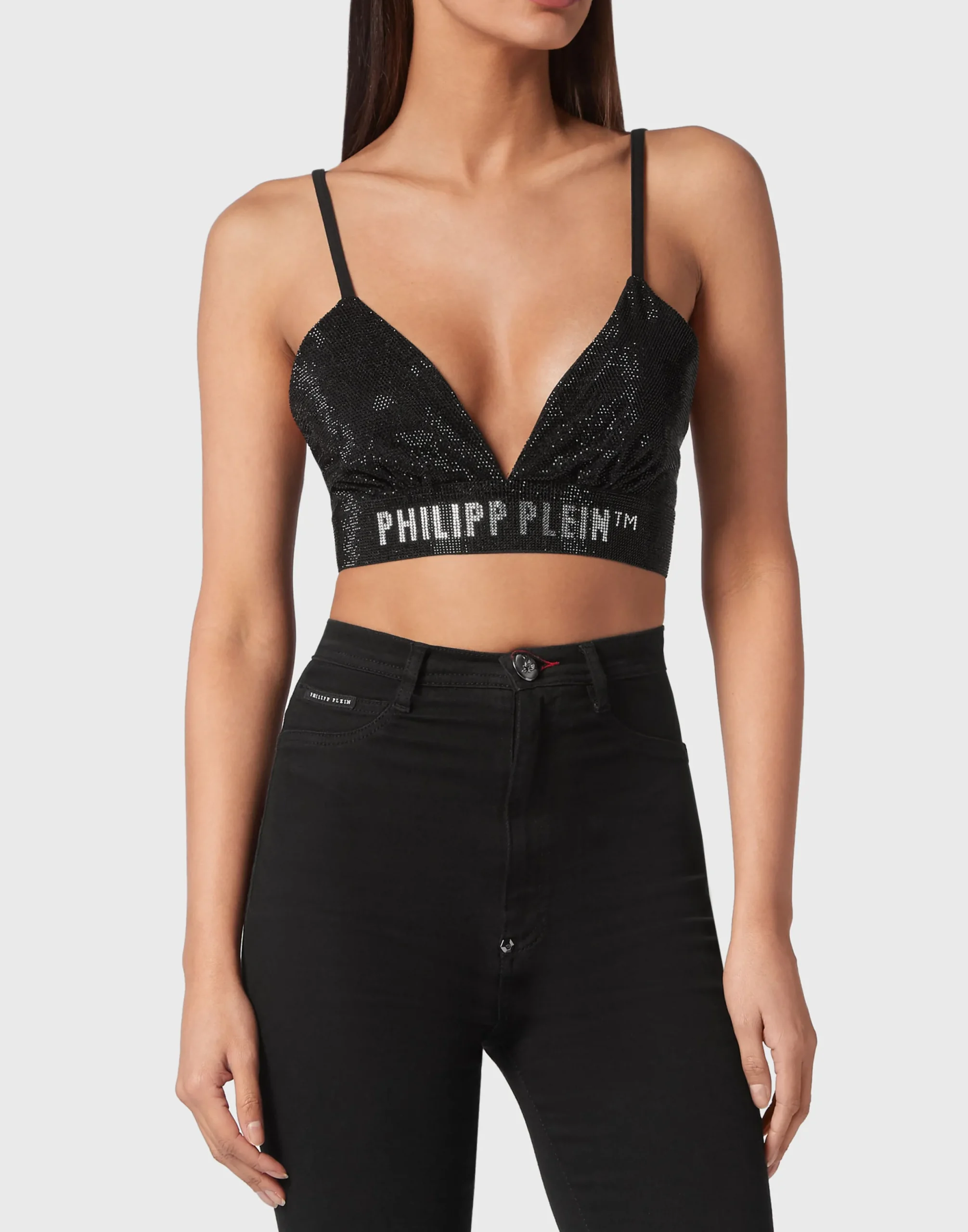PHILIPP PLEIN Bra Stones>Donna Top