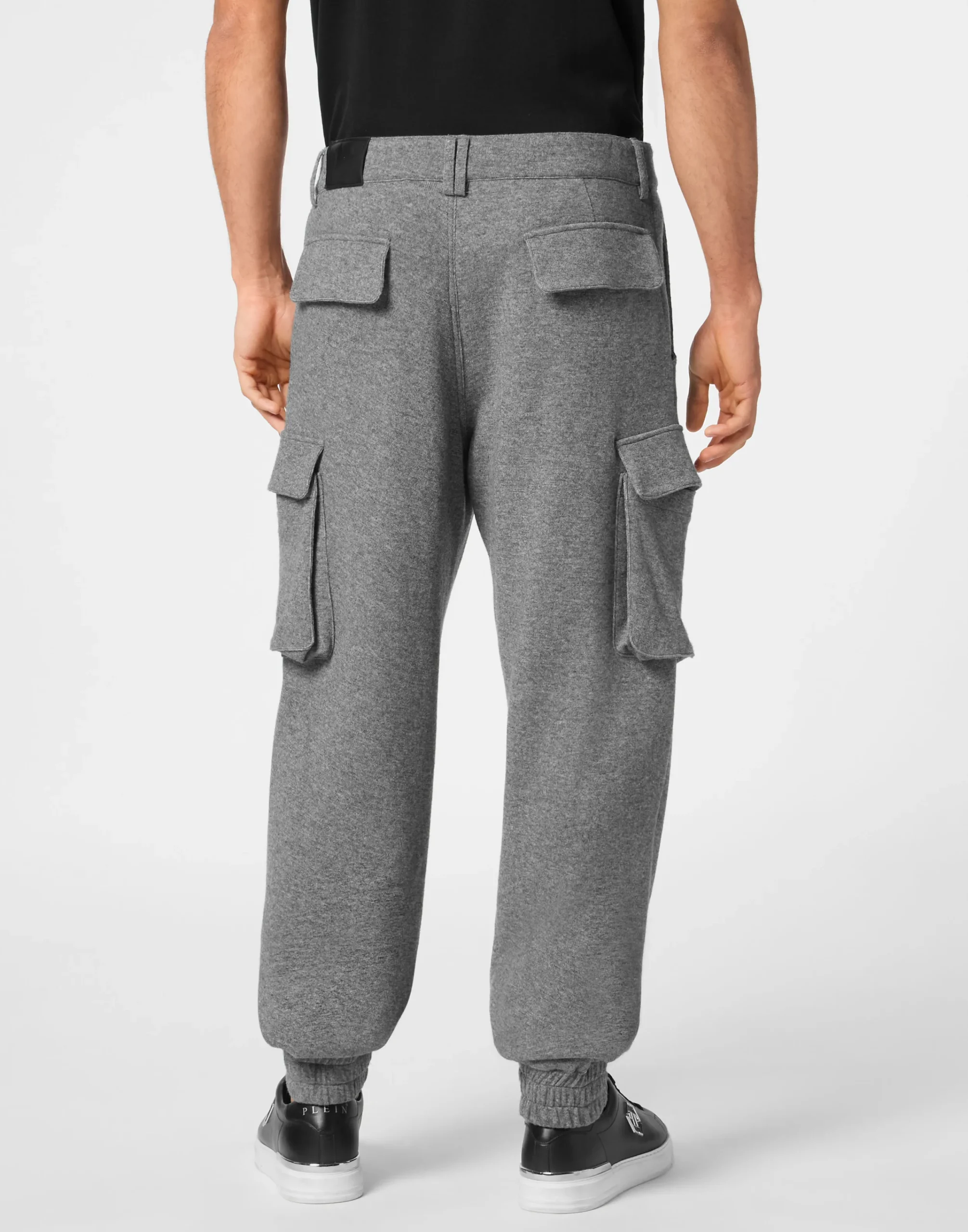 PHILIPP PLEIN Cashmere Long Trousers Cargo Fit>Uomo Pantaloni & Shorts