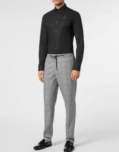 PHILIPP PLEIN Checkered Jogging Trousers><noscript><img data-lazyloaded=