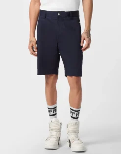 PHILIPP PLEIN Cotton Cargo Short>Uomo Pantaloni & Shorts