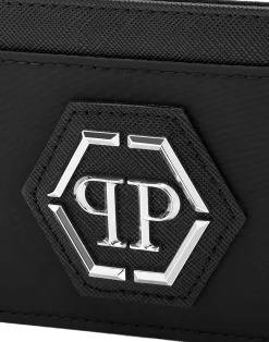 PHILIPP PLEIN Credit Cards Holder Hexagon><noscript><img data-lazyloaded=
