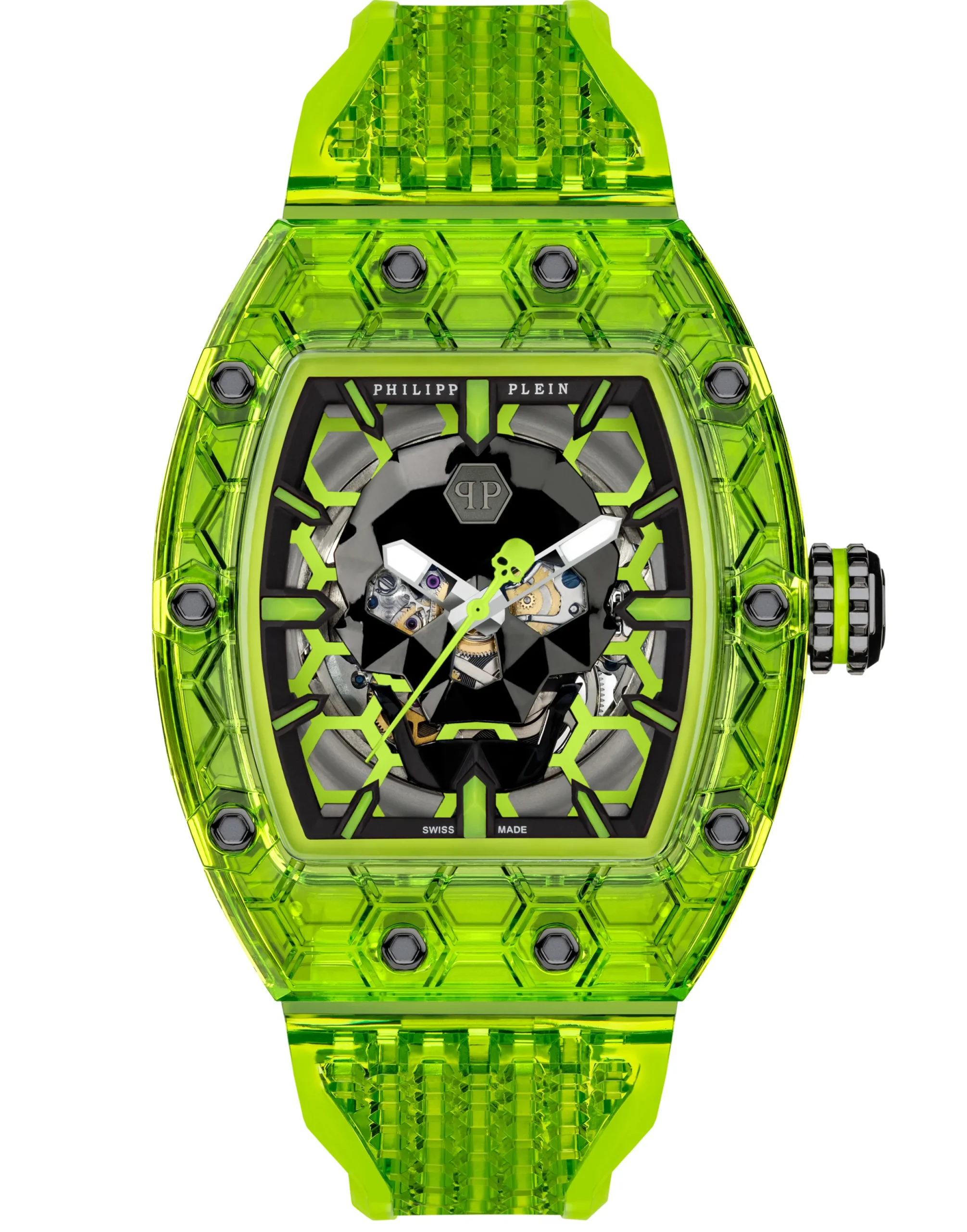PHILIPP PLEIN CRYPTO KING CRYPTONITE WATCH> Flying Tourbillon|Hexagon Project