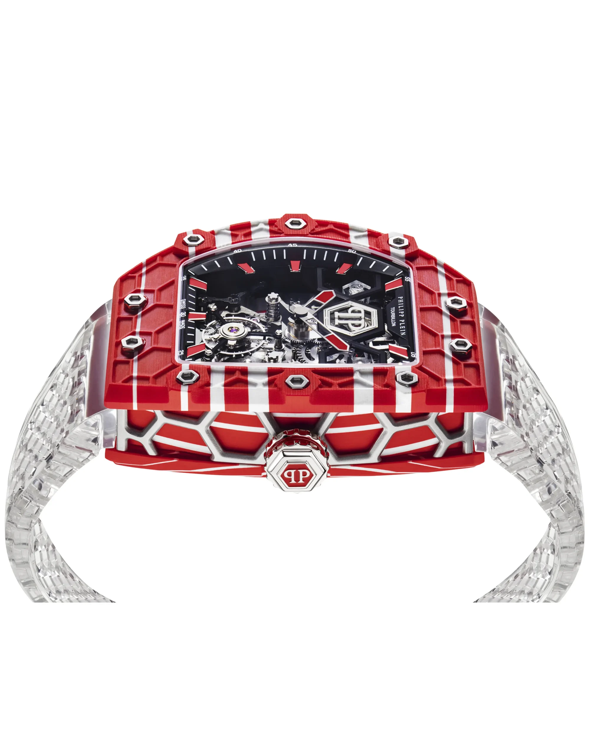 PHILIPP PLEIN Crypto King Flying Tourbillon DARE DEVIL XII Watch> Flying Tourbillon|Hexagon Project