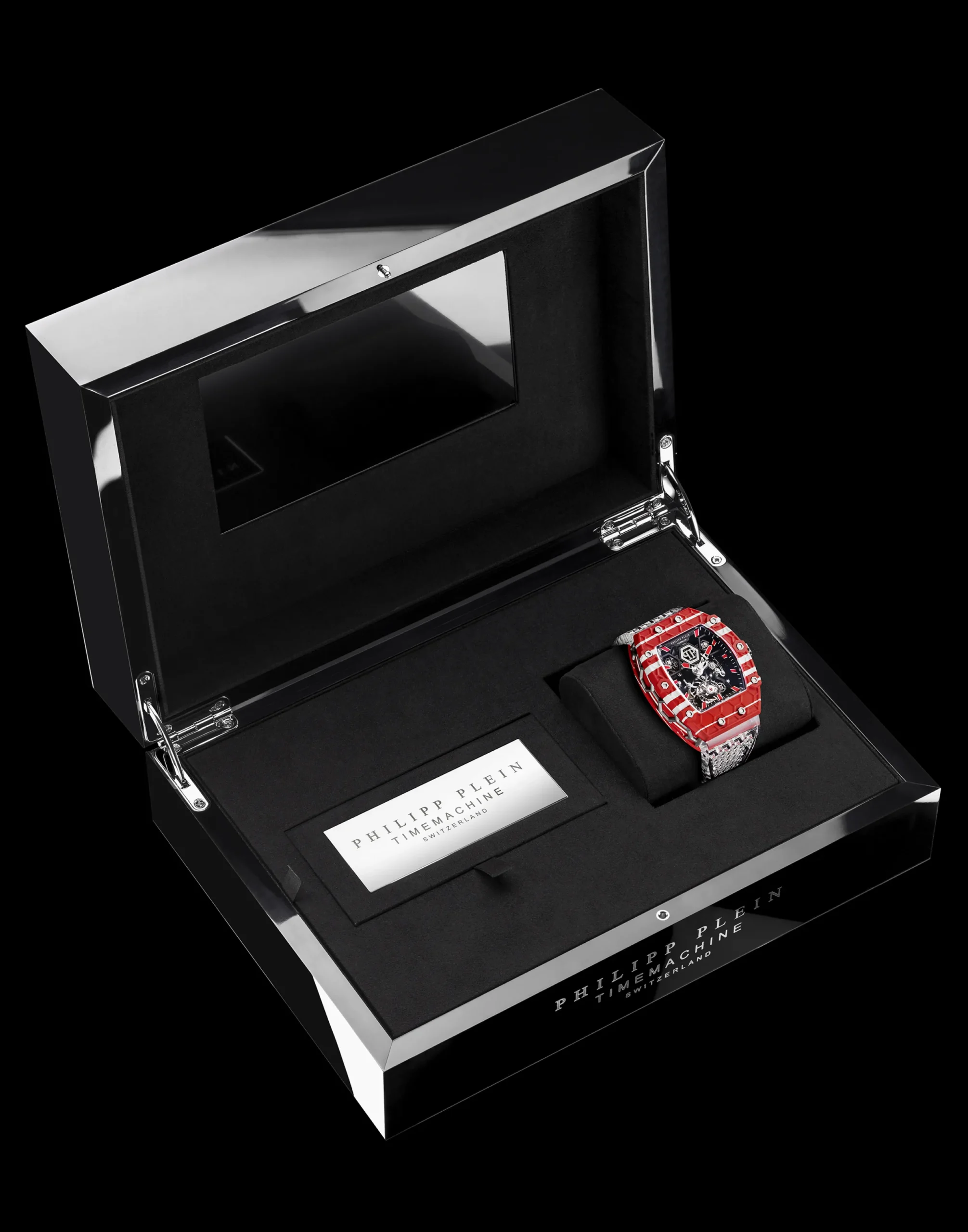 PHILIPP PLEIN Crypto King Flying Tourbillon DARE DEVIL XII Watch> Flying Tourbillon|Hexagon Project