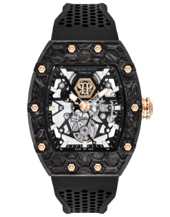 PHILIPP PLEIN Crypto King Flying Tourbillon NIGHT WOLF Watch> Flying Tourbillon|Hexagon Project