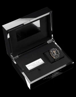 PHILIPP PLEIN Crypto King Flying Tourbillon NIGHT WOLF Watch><noscript><img data-lazyloaded=