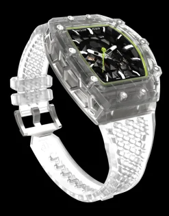 PHILIPP PLEIN CRYPTO KING FRO$T GLACIER WATCH> Flying Tourbillon|Hexagon Project