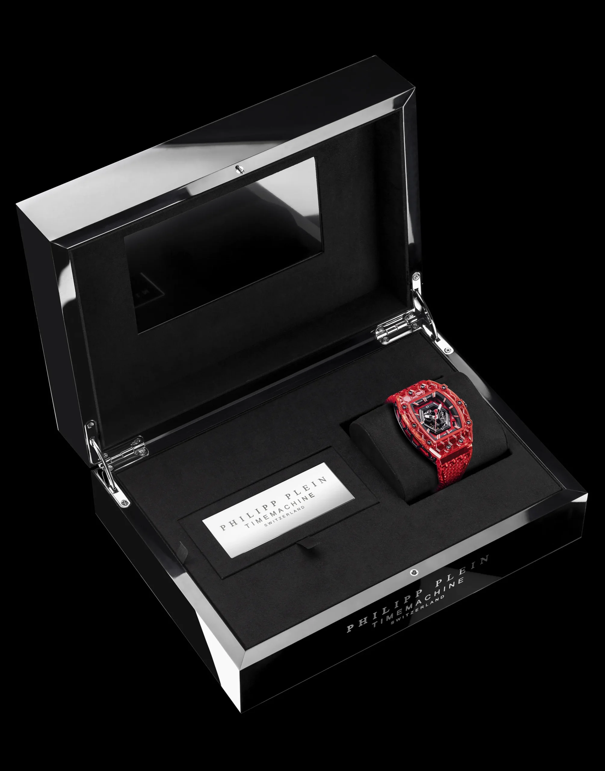 PHILIPP PLEIN Crypto King Hexagon PHANTOM Watch> Flying Tourbillon|Hexagon Project
