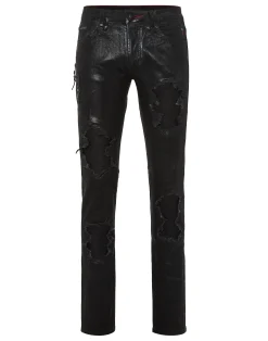 PHILIPP PLEIN Denim Rock Star Trousers Camouflage>Uomo Denim