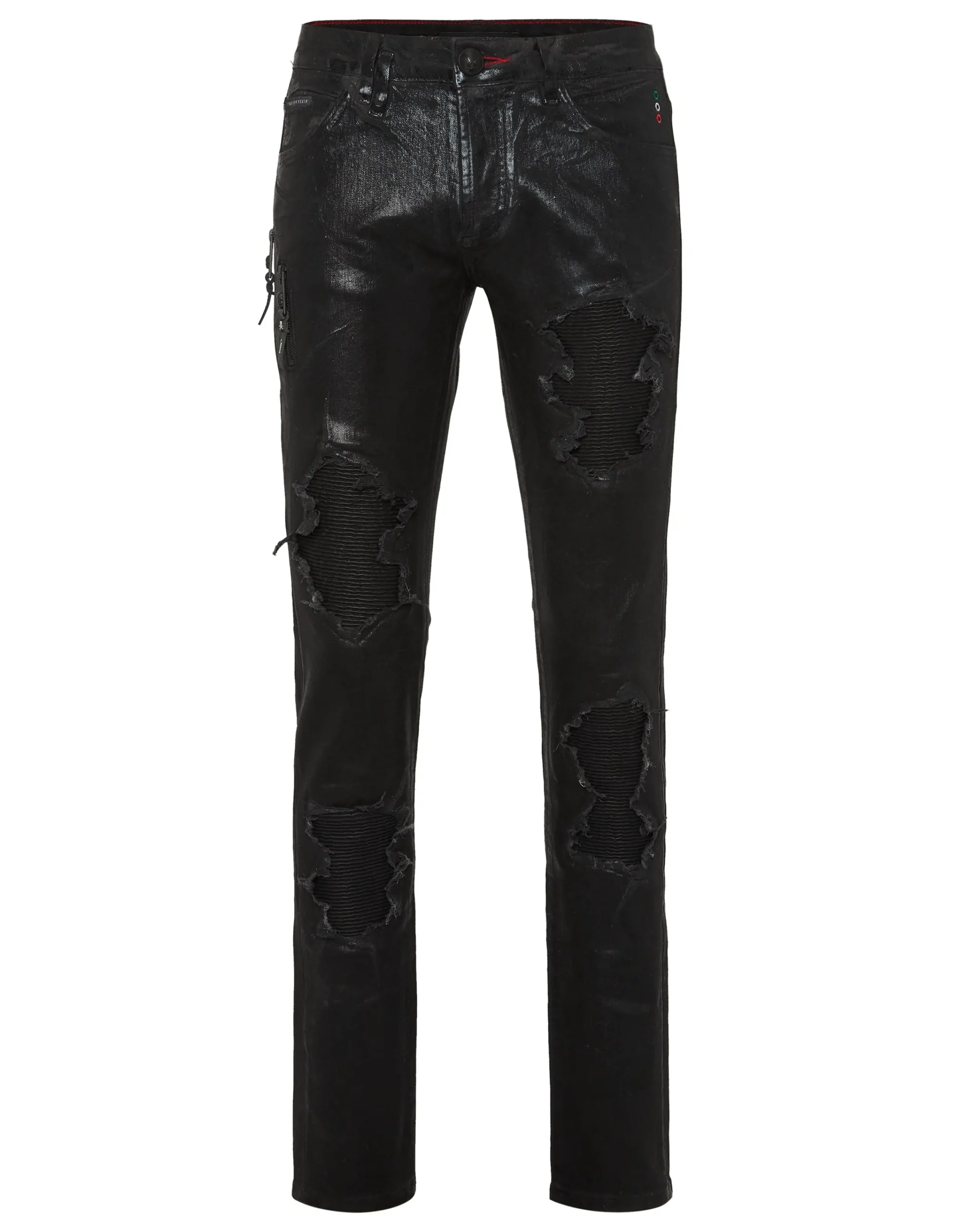 PHILIPP PLEIN Denim Rock Star Trousers Camouflage>Uomo Denim