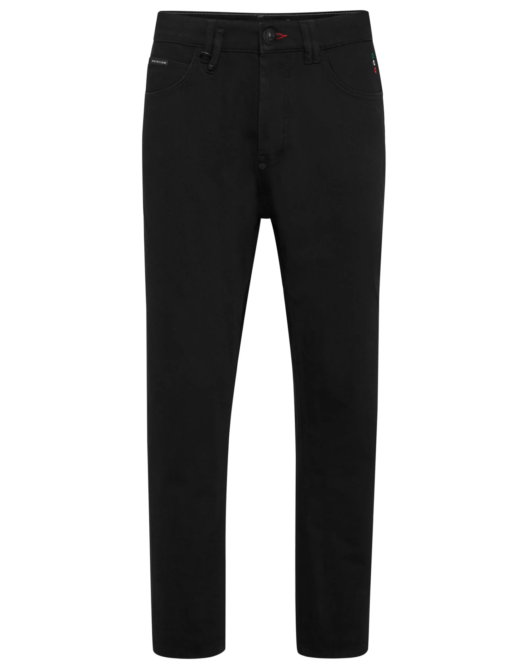 PHILIPP PLEIN Denim Trousers Carrot Fit Iconic Plein>Uomo Denim