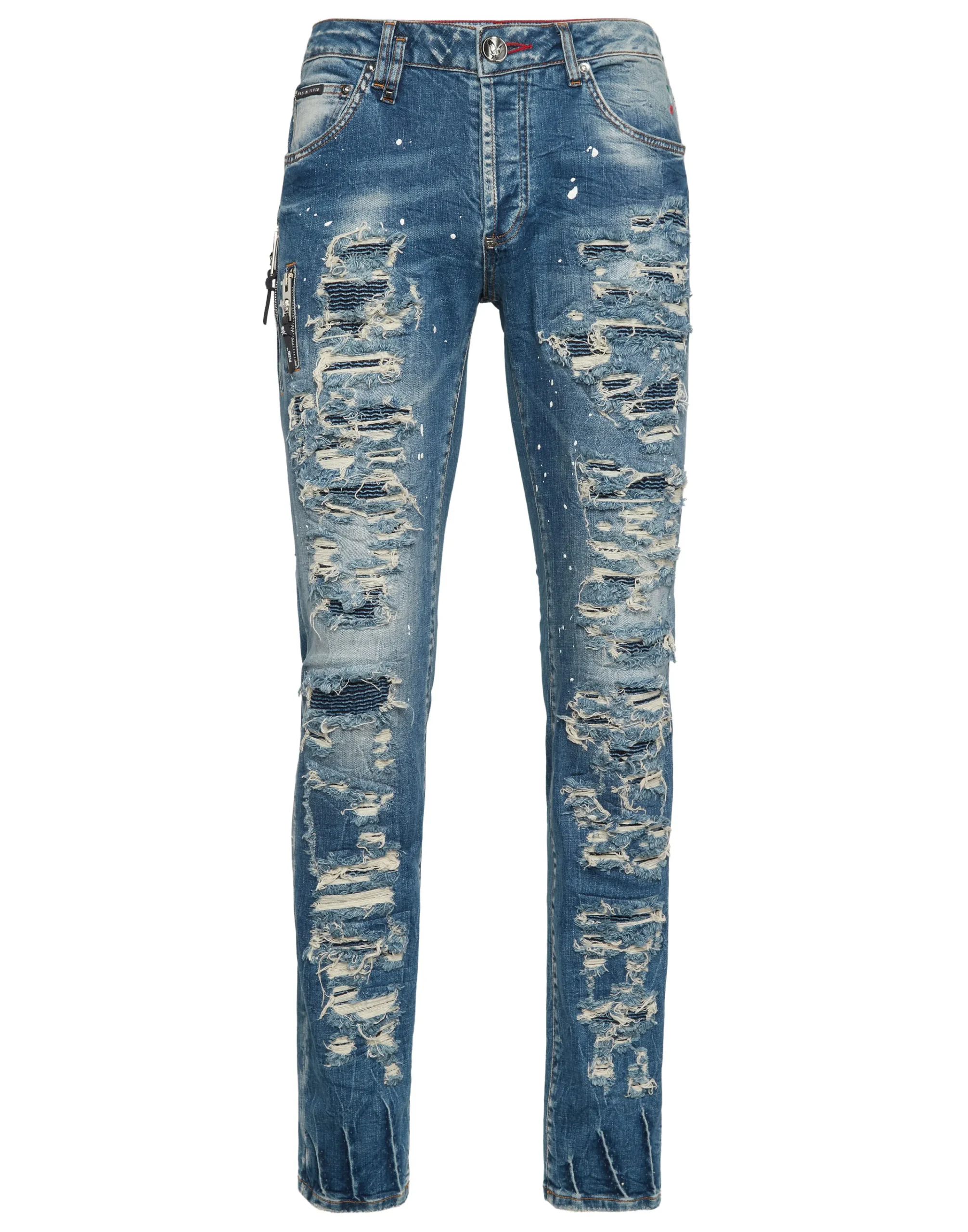 PHILIPP PLEIN Denim Trousers Rock Star>Uomo Denim