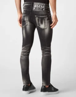 PHILIPP PLEIN Denim Trousers Skinny Fit><noscript><img data-lazyloaded=