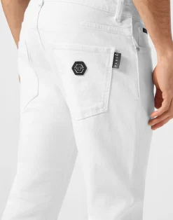 PHILIPP PLEIN Denim Trousers Skinny Fit><noscript><img data-lazyloaded=