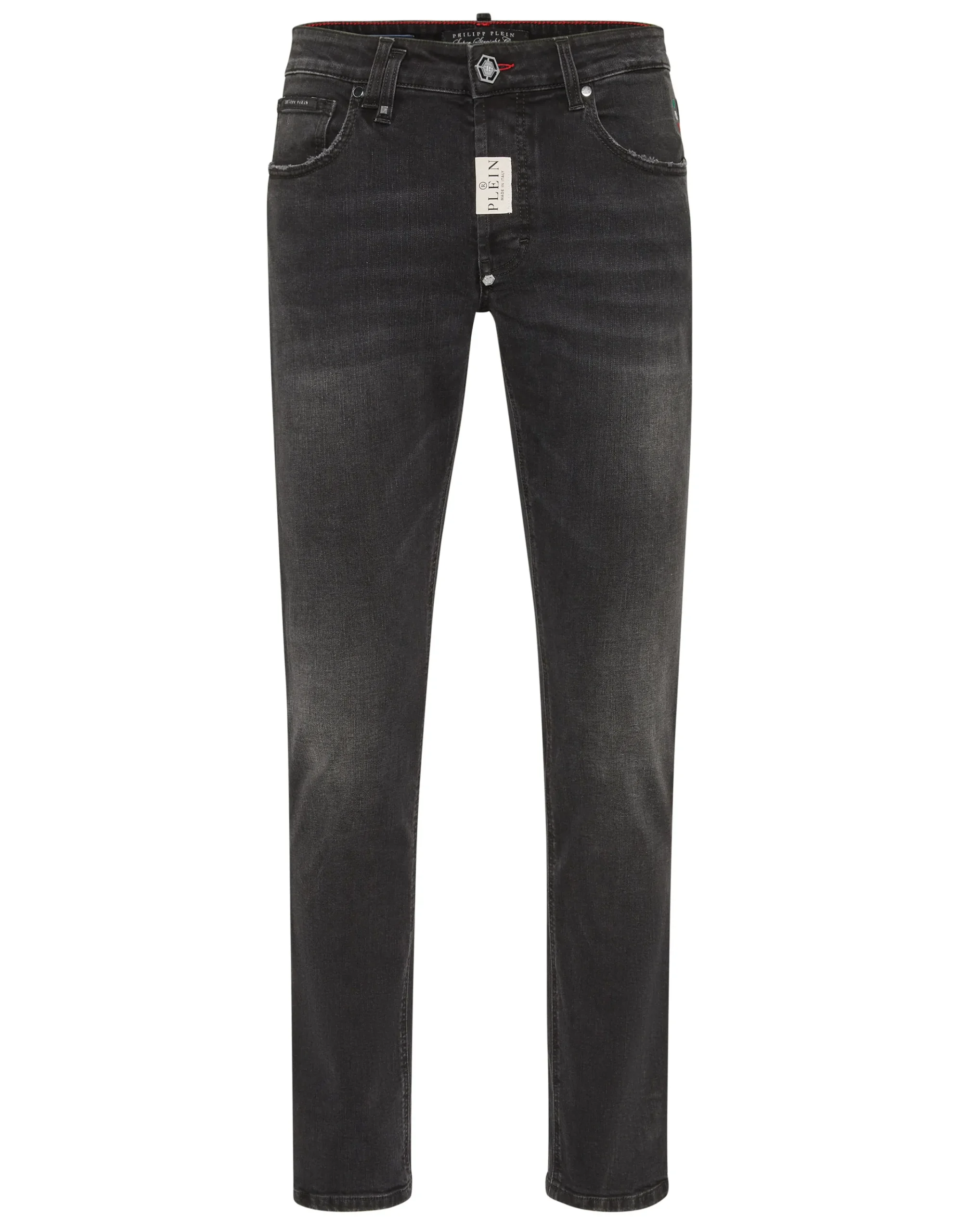 PHILIPP PLEIN Denim Trousers Super Straight Cut>Uomo Denim