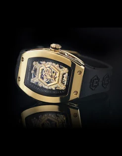 PHILIPP PLEIN DIAMOND CRYPTO QUEEN GODDESS OF TIME WATCH> Flying Tourbillon|Hexagon Project