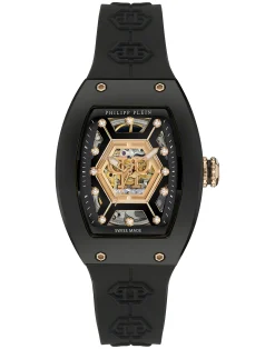 PHILIPP PLEIN DIAMOND CRYPTO QUEEN NOIRE GALAXY WATCH> Flying Tourbillon|Hexagon Project