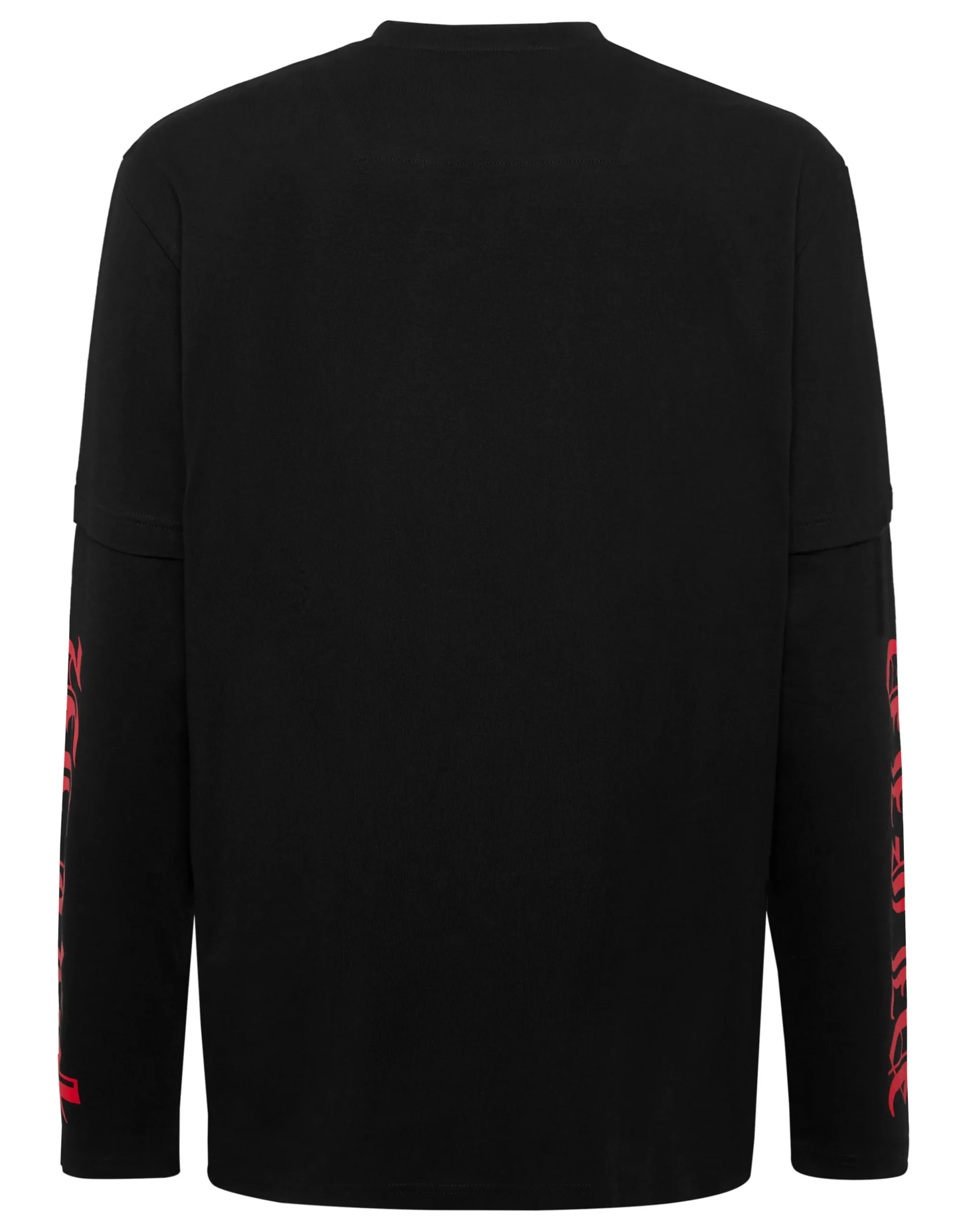 PHILIPP PLEIN Double Sleeve T-Shirt Banner Embroidery>Uomo T-Shirts