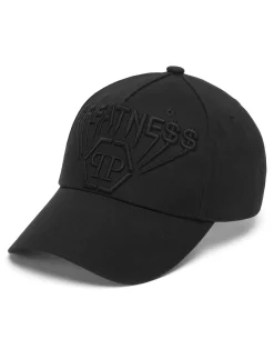 PHILIPP PLEIN Embroidered Baseball Cap GREATNE$$>Uomo Cappelli E Berretti