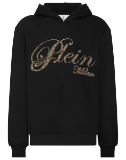 PHILIPP PLEIN Fleece Hoodie Sweatshirt Stones>Uomo Street Couture|Pullover / Felpe / Giacche