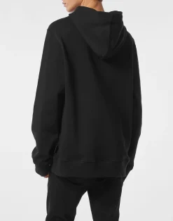 PHILIPP PLEIN Fleece Hoodie Sweatshirt Stones><noscript><img data-lazyloaded=