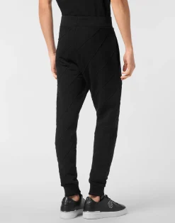 PHILIPP PLEIN Fleece Tracksuit Pants><noscript><img data-lazyloaded=