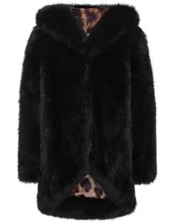PHILIPP PLEIN Fox Fur Oversize Jacket>Donna Giubbotti|Pellicce E Cappotti