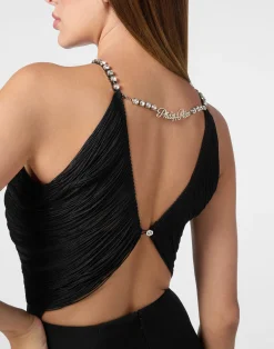PHILIPP PLEIN Fragnes Long Dress><noscript><img data-lazyloaded=