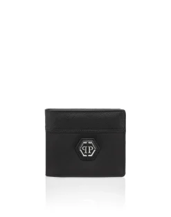 PHILIPP PLEIN French Wallet Hexagon>Uomo Portafogli E Piccola Pelletteria|Portafogli E Piccola Pelletteria