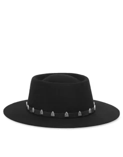 PHILIPP PLEIN Hat with Leather Belt Studs>Uomo Cappelli E Berretti