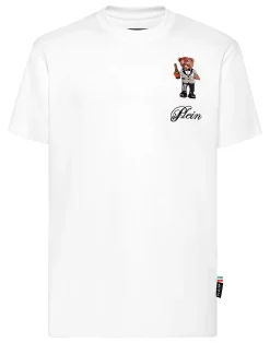PHILIPP PLEIN Heavy Cotton T-Shirt Teddy Bear>Uomo T-Shirts