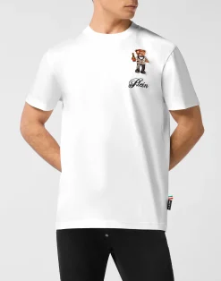 PHILIPP PLEIN Heavy Cotton T-Shirt Teddy Bear>Uomo T-Shirts