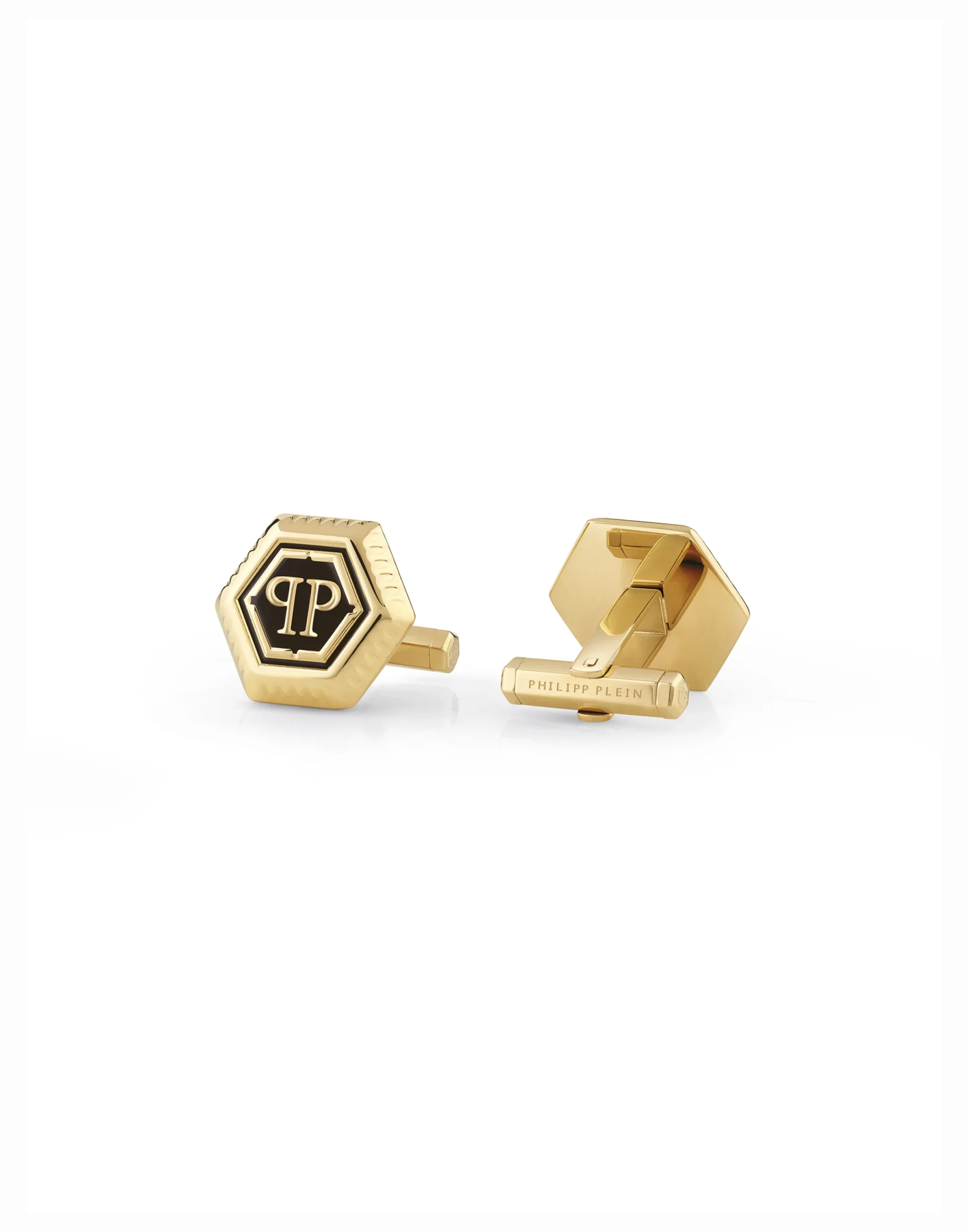 PHILIPP PLEIN HEXAGON-PP Cufflinks>Uomo Cufflinks|Gioielli Per Lui