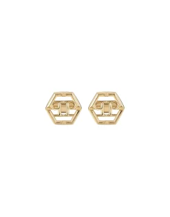 PHILIPP PLEIN HEXAGON-PP Cufflinks>Uomo Cufflinks