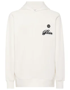 PHILIPP PLEIN Hoodie Basic Signature>Uomo Street Couture|Pullover / Felpe / Giacche